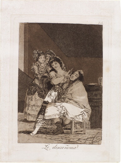 View full screen - View 1 of Lot 119. Le descanona (Delteil 72; Harris 70).