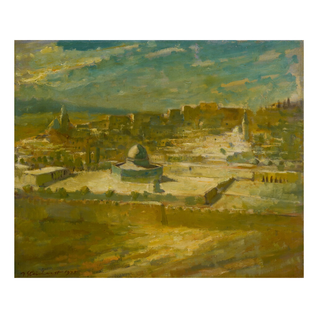 View full screen - View 1 of Lot 23. JAKOB STEINHARDT | VIEW OF JERUSALEM.