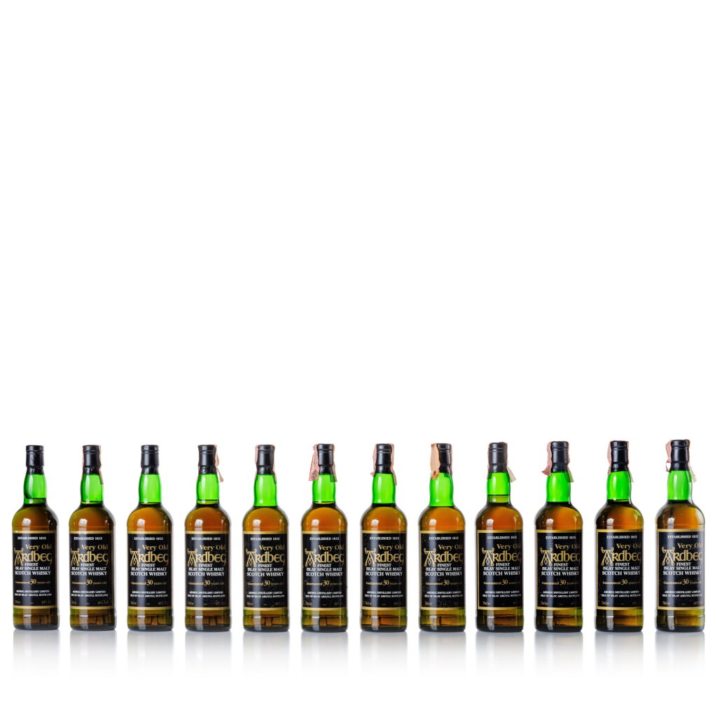 View full screen - View 1 of Lot 55. Ardbeg 30 Year Old 40.0 abv NV (12 BT 70cl).