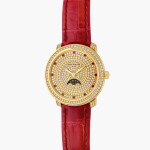 Reference 4968/400R-001 | A pink gold, diamond and ruby-set wristwatch with moon phases | Circa 2016