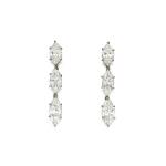 Pair of Diamond Earrings