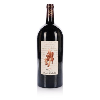 View full screen - View 1 of Lot 60. Château Mouton Rothschild 2003 (1 JM50).