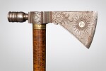 Presentation Pipe Tomahawk with Moon and Sun