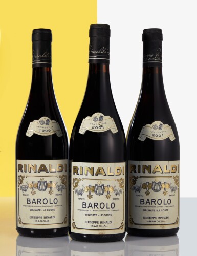 View full screen - View 1 of Lot 299. Barolo Brunate, Le Coste Giuseppe Rinaldi "Vertical" (8 BT).