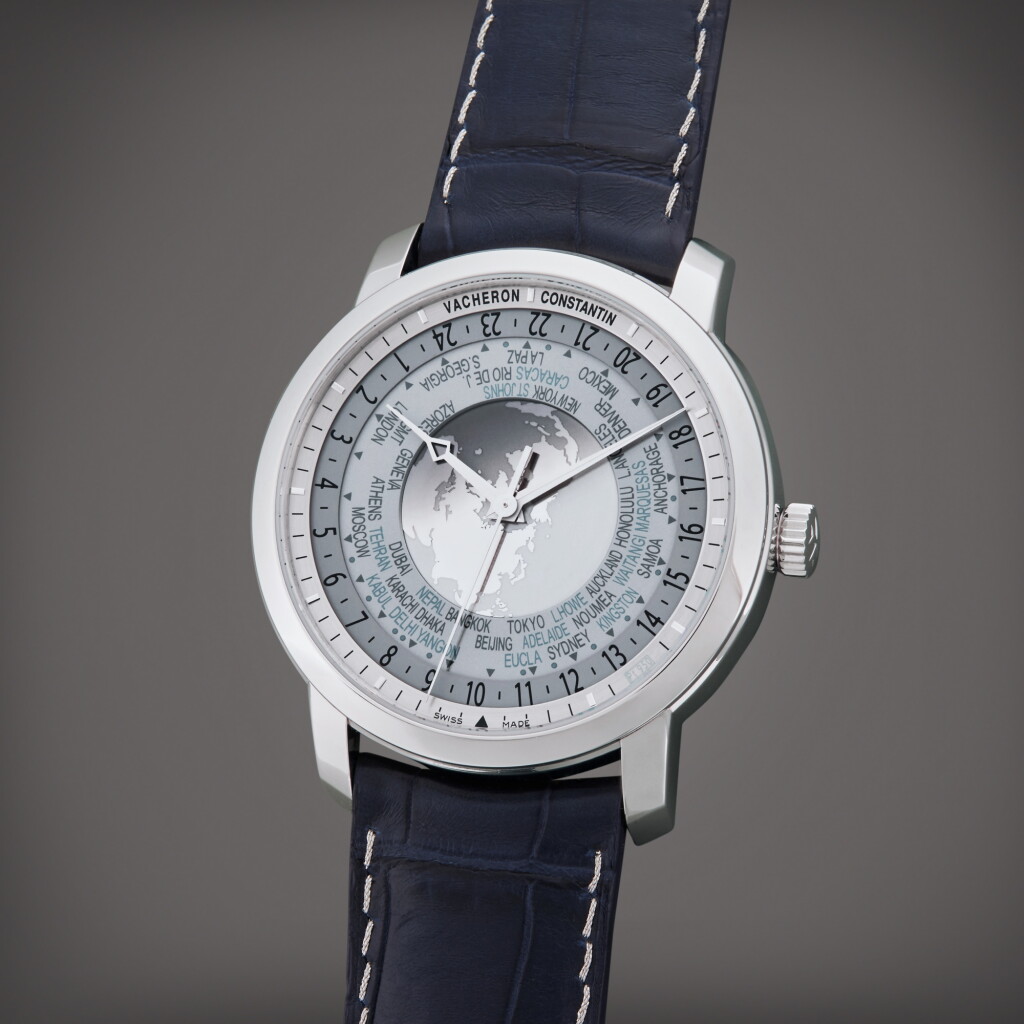 View full screen - View 1 of Lot 129. Reference 86060 Traditionnelle World Time 'Collection Excellence Platine' | A limited edition platinum world time wristwatch, Circa 2015.