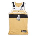 AJ Johnson Washington Wizards 2025-2026 Game Worn City Edition Jersey
