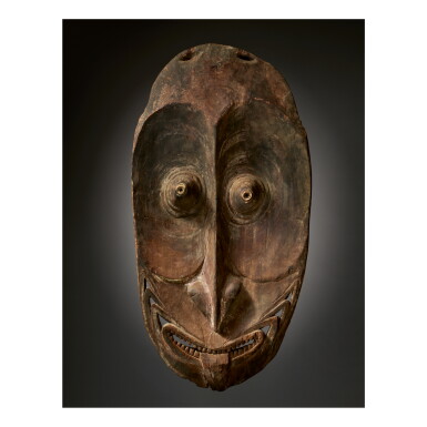 View full screen - View 1 of Lot 16. IATMUL GABLE MASK.