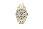 ROLEX | REFERENCE 16233 DATEJUST A STAINLESS STEEL AND YELLOW GOLD AUTOMATIC WRISTWATCH WITH DATE AND BRACELET, CIRCA 2000