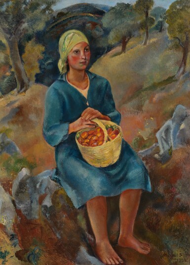 View full screen - View 1 of Lot 845. Plum Girl.