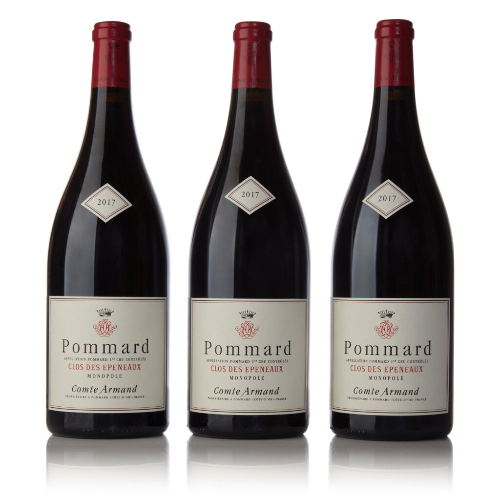 View full screen - View 1 of Lot 198. Pommard, Clos des Epeneaux 2017 Comte Armand (3 MAG).