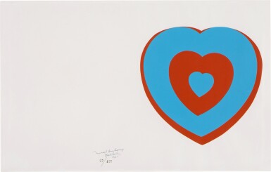 View full screen - View 1 of Lot 375. Coeurs Volants (Fluttering Hearts) (Schwartz 446C).