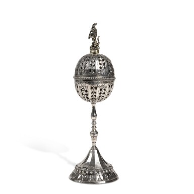 View full screen - View 1 of Lot 109. An Italian Silver Spice Tower, Rome, late 18th century.
