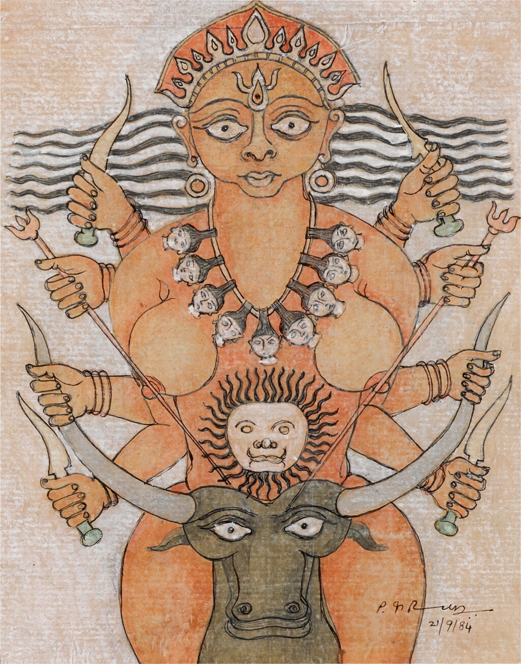 View full screen - View 1 of Lot 21. Untitled (Shakti).