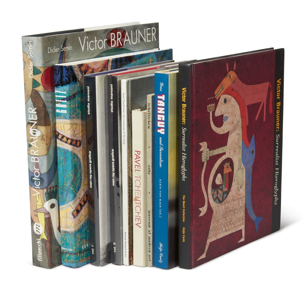 View full screen - View 1 of Lot 47. A SURREALIST LIBRARY.