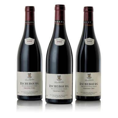 View full screen - View 1 of Lot 8396. Richebourg 2003 Pascal Lachaux (3 BT).