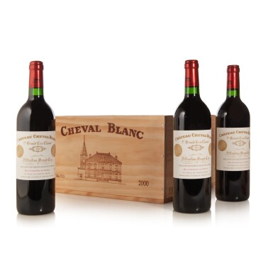 View full screen - View 1 of Lot 709. Château Cheval Blanc 2000 (6 BT).