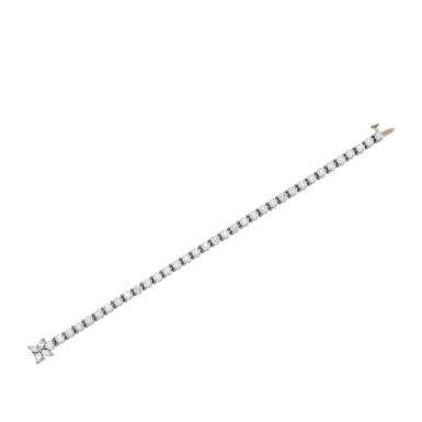 View full screen - View 1 of Lot 495. Diamond 'Victoria' Bracelet.