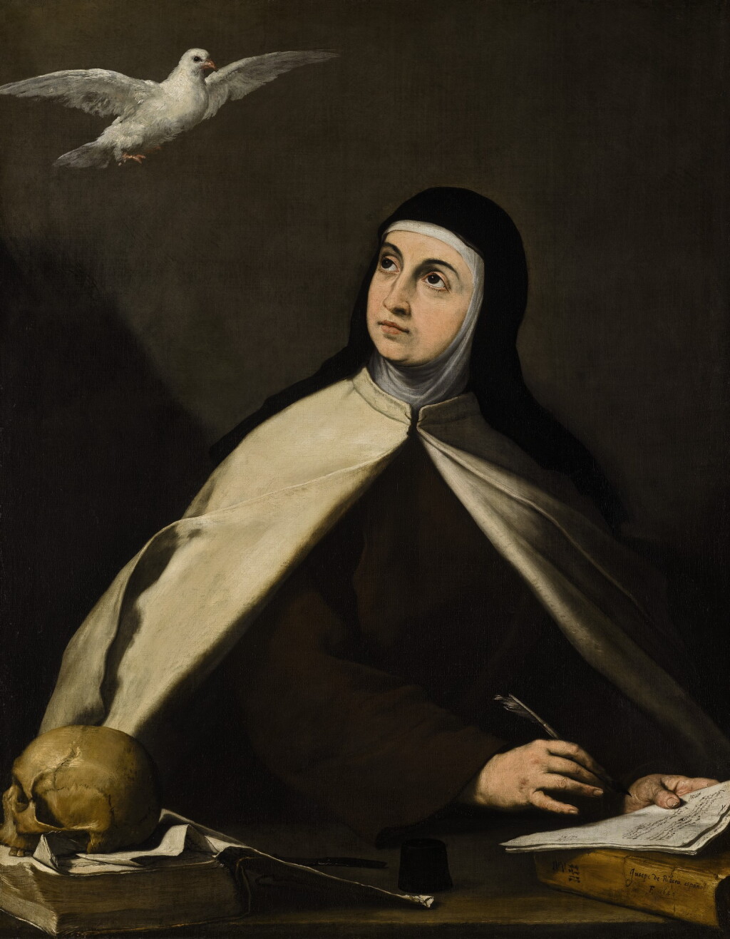 View full screen - View 1 of Lot 17. Saint Teresa of Avila (1515–1582) |《亞維拉聖德蘭(1515-1582年)》.