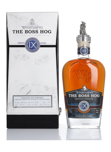 View full screen - View 1 of Lot 198. WhistlePig The Boss Hog 9th Edition "Siren's Song" 103.4 Proof NV (1 BT 75cl).