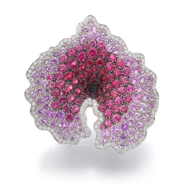 View full screen - View 1 of Lot 10. PALMIERO | GEM SET AND DIAMOND RING.