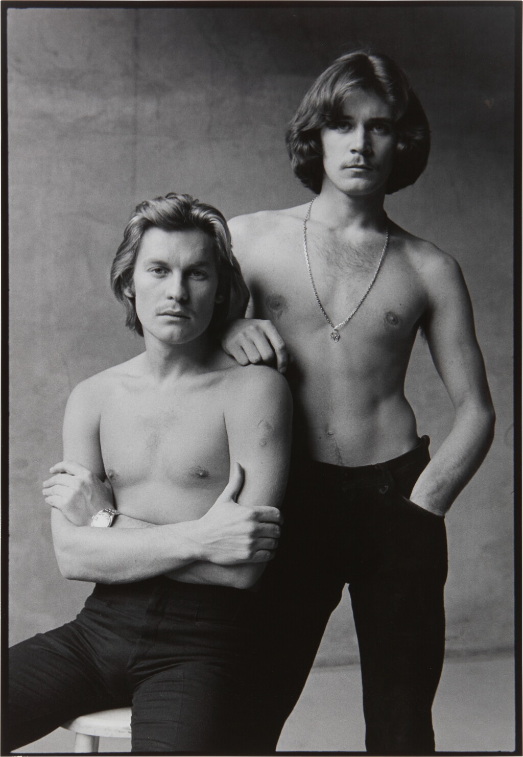 View full screen - View 1 of Lot 91. Helmut Berger and Michael Benedict.