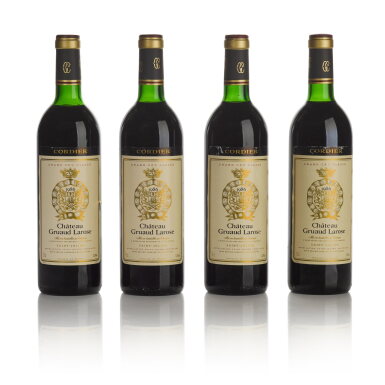 View full screen - View 1 of Lot 81. Château Gruaud Larose 1986 (12 BT).