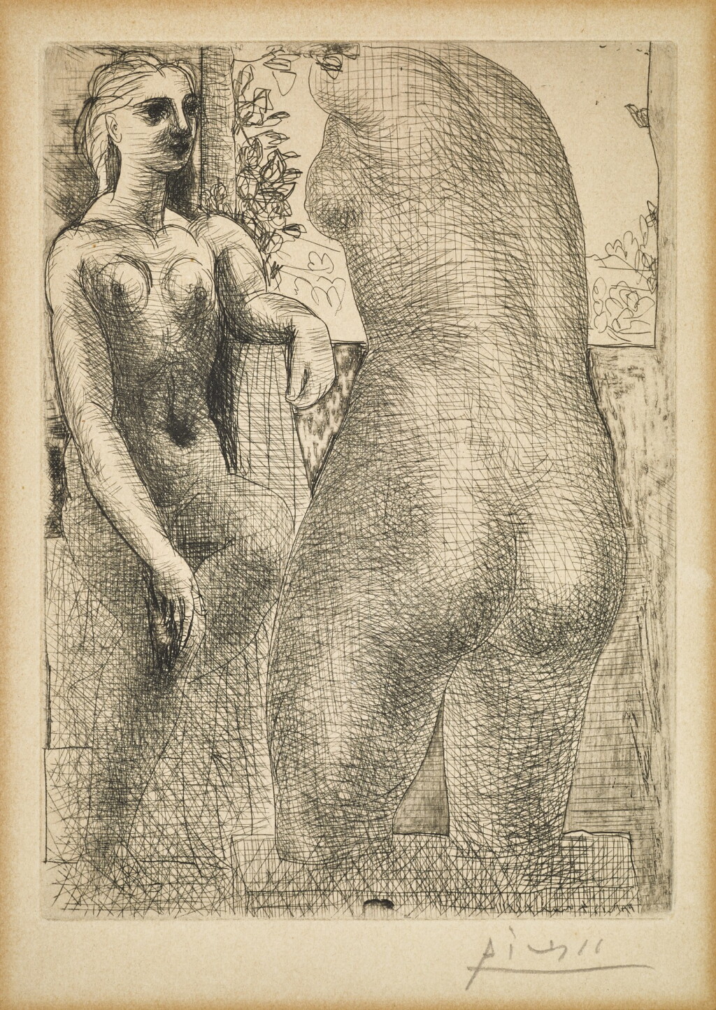 View full screen - View 1 of Lot 12. Modèle et grande sculpture de dos (B. 186; Ba. 345).