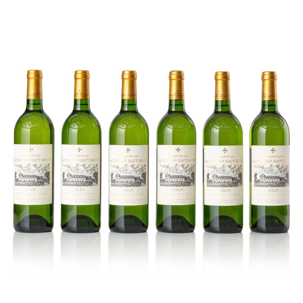 View full screen - View 1 of Lot 243. Château La Mission Haut-Brion Blanc 2018 (6 BT).