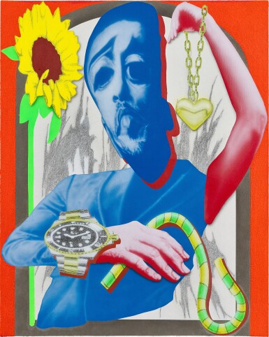 View full screen - View 1 of Lot 569. Carter Flachbarth 卡特 · 弗拉巴特 | Self Portrait 自畫像.