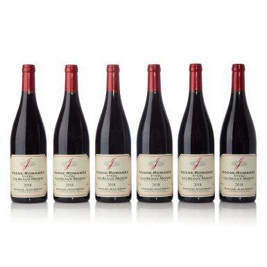 View full screen - View 1 of Lot 226. Vosne Romanée, Les Beaux Monts 2018 Jean Grivot (6 BT).