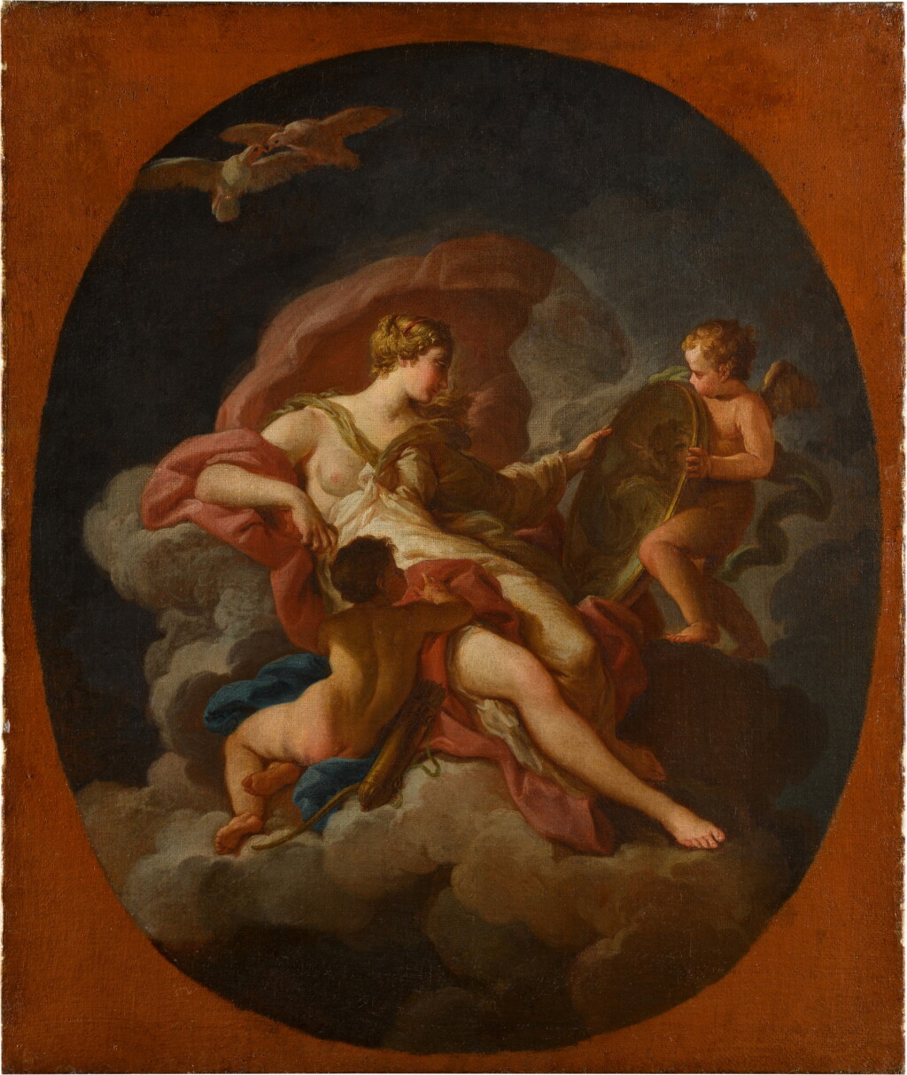 View full screen - View 1 of Lot 483. The Toilet of Venus, a bozzetto.