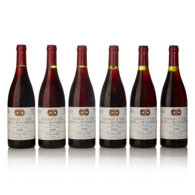View full screen - View 1 of Lot 353. Volnay, Clos de la Bousse d'Or 1988 Domaine de La Pousse d'Or (12 BT).