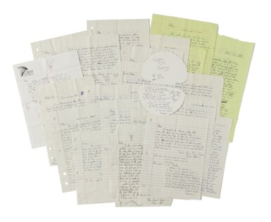 View full screen - View 1 of Lot 89. TUPAC SHAKUR | An archive of 22 love letters from Shakur to a high school sweetheart, 1987-88.
