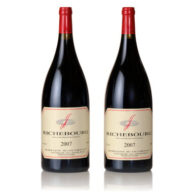 View full screen - View 1 of Lot 412. Richebourg 2007 Jean Grivot (2 MAG).