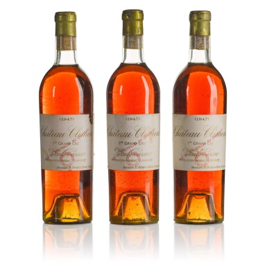 View full screen - View 1 of Lot 444. Château Climens 1947 (3 BT).