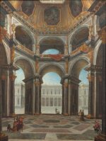 Architecture with Five Figures | Composition architecturale animée