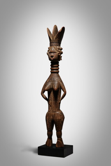 View full screen - View 1 of Lot 23. Mende Figure, Sierra Leone.