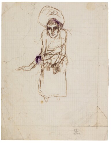 View full screen - View 1 of Lot 289. Femme debout.