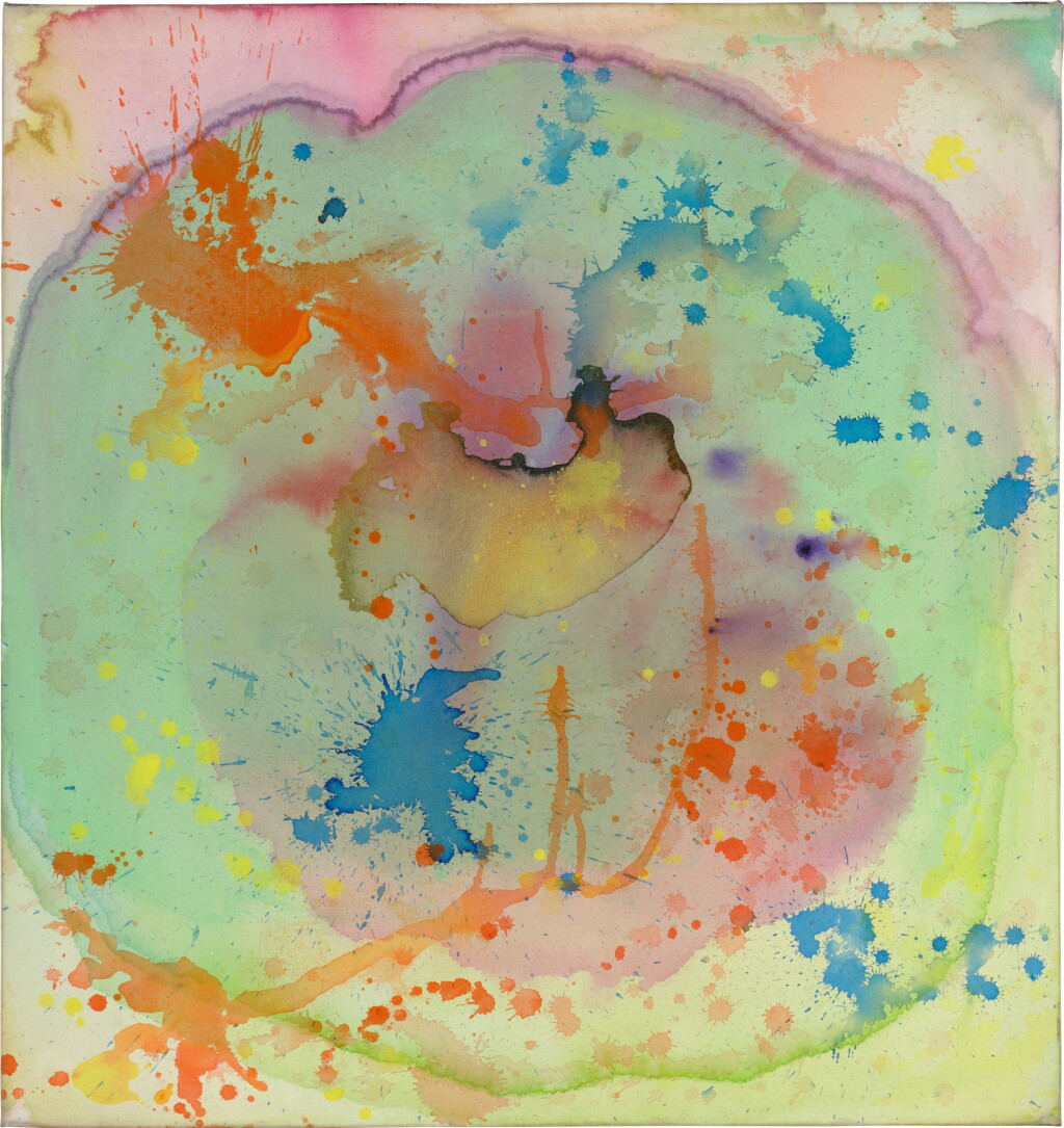 View full screen - View 1 of Lot 227. Stain Delicate Green Pink (VSF 402).