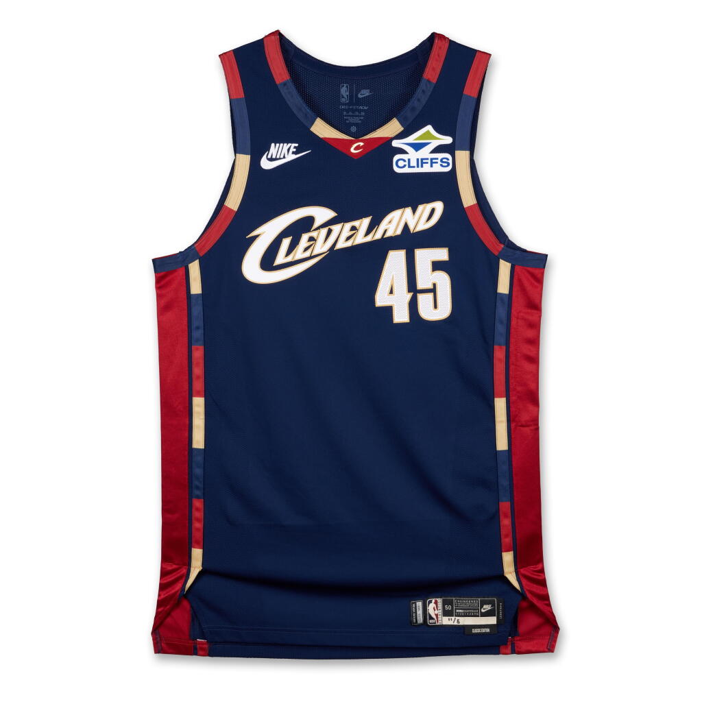 View full screen - View 1 of Lot 3. Donovan Mitchell Cleveland Cavaliers 2025-2026 Game Worn Classic Edition Jersey | 46 Points.