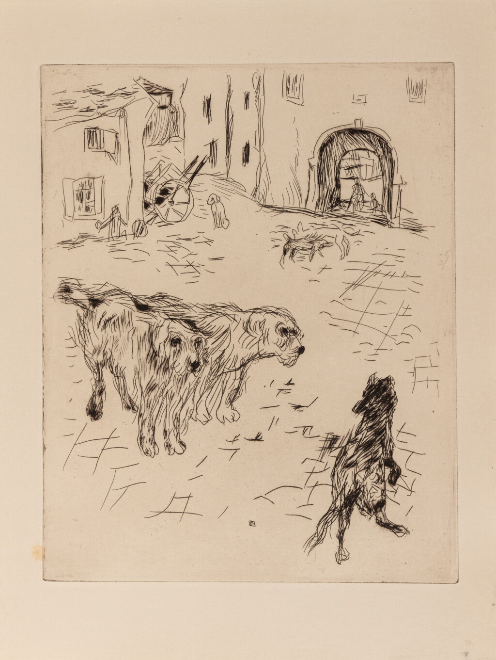 View full screen - View 1 of Lot 75. Dingo. Vollard, 1925. Exemplaire de tête sur Japon, avec suite sur vergé. 55 illustrations de Pierre Bonnard..