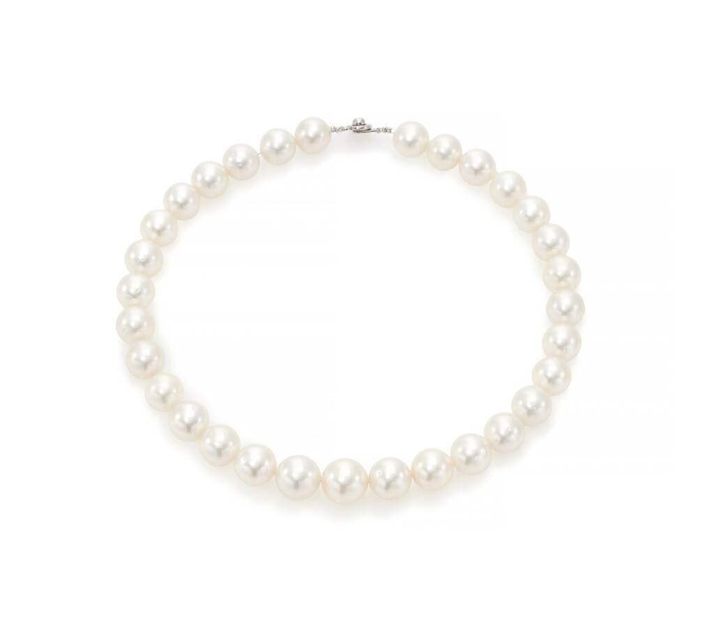 View full screen - View 1 of Lot 82. CULTURED PEARL NECKLACE (COLLANA IN PERLE COLTIVATE).