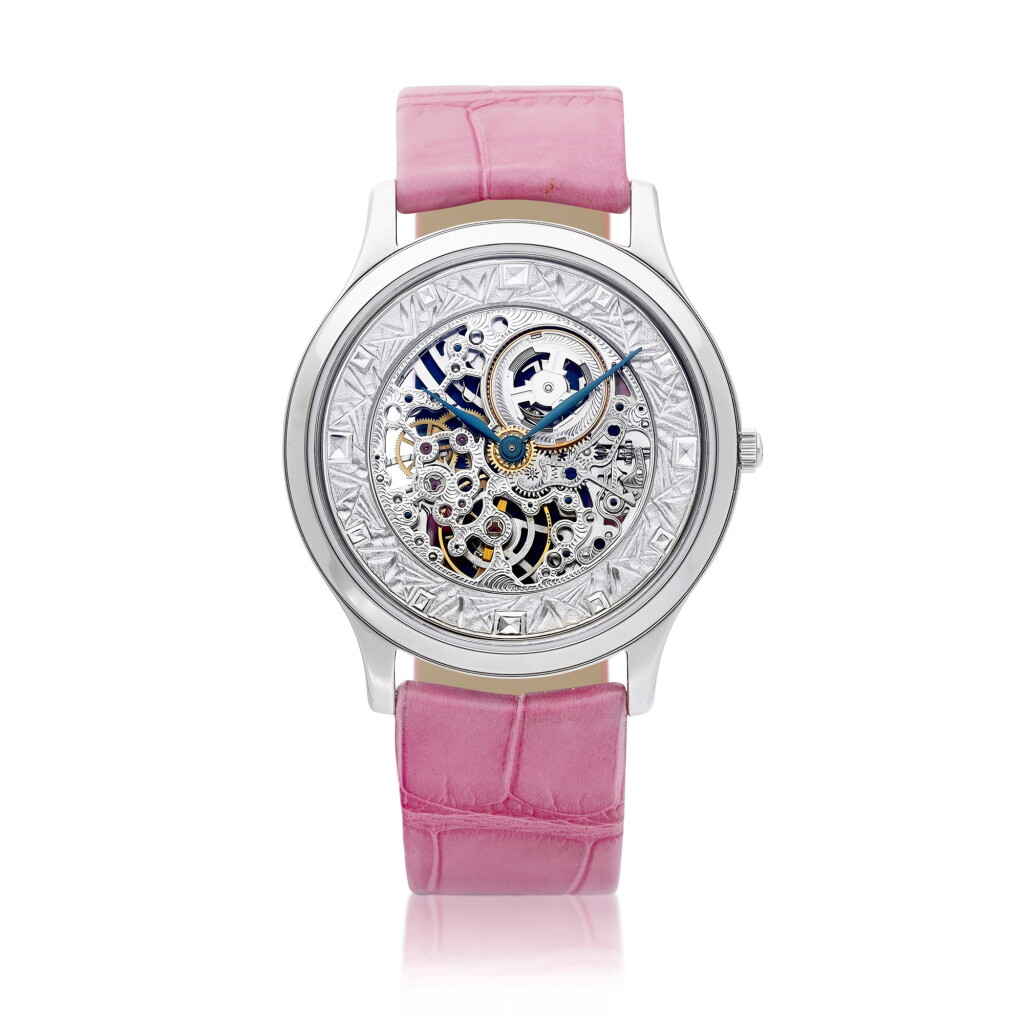 View full screen - View 1 of Lot 2256. Master Ultra Thin Squelette, Reference 145.3.79.S, No.1 | A limited edition white gold skeletonised wristwatch, Circa 2010 | 積家 | Master Ultra Thin Squelette 型號145.3.79.S | 限量版白金鏤空腕錶,約2010年製.
