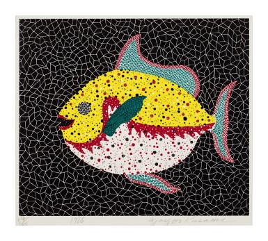 View full screen - View 1 of Lot 9547. YAYOI KUSAMA 草間彌生 | FISH 魚.