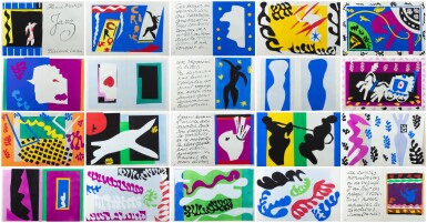 View full screen - View 1 of Lot 100. Jazz. Paris, Tériade, 1947. The complete portfolio of 20 pochoirs printed in colors, signed in pencil on the justification page. Loose as issued..