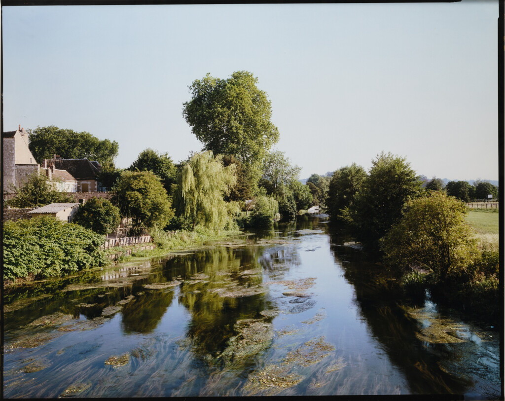 View full screen - View 1 of Lot 71. STEPHEN SHORE | THE RIVER HUISNE, NOGENT-LE-ROTROU, FRANCE, 1990.