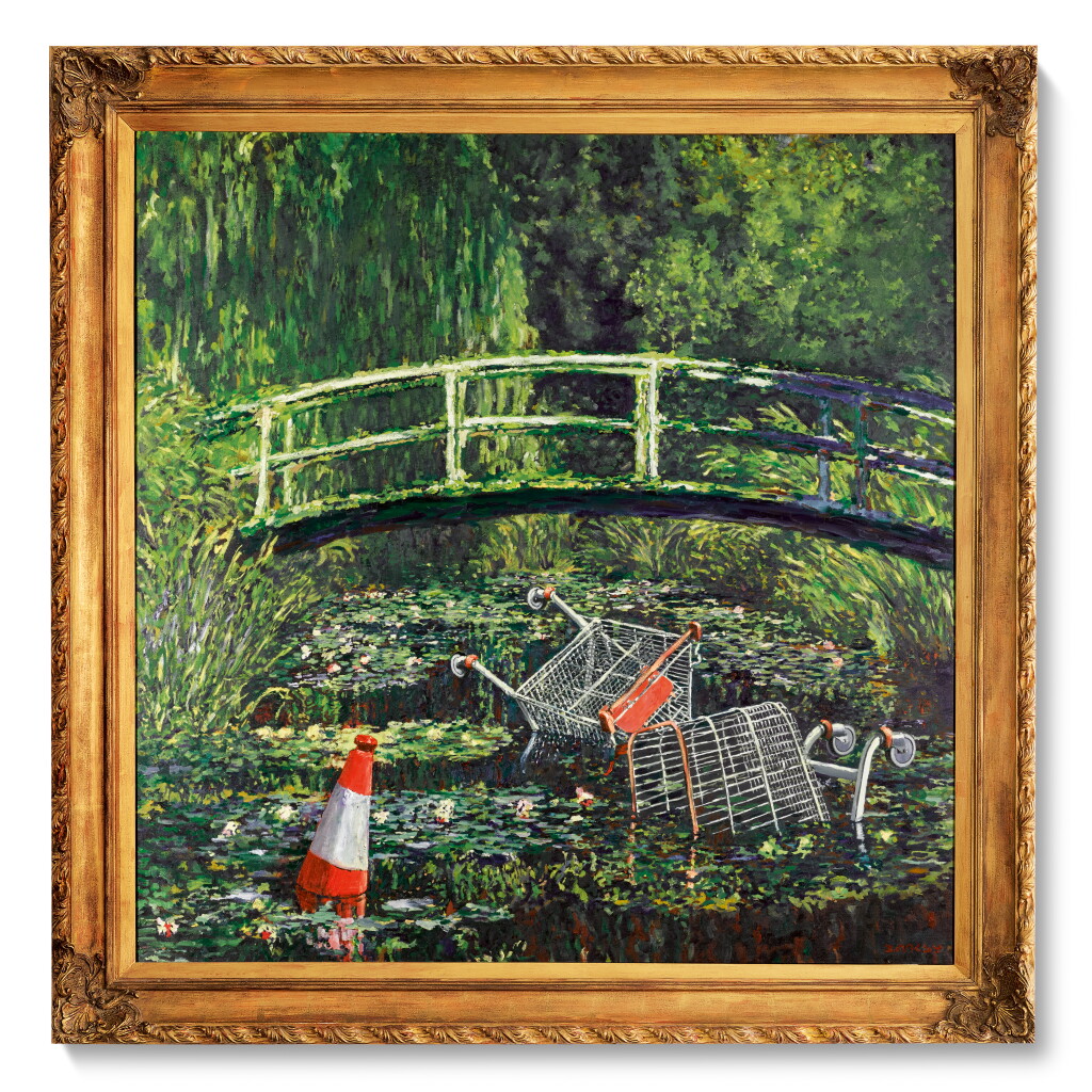 View full screen - View 1 of Lot 106. BANKSY | SHOW ME THE MONET .