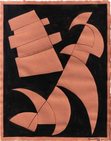 View full screen - View 1 of Lot 227. Composition abstraite.