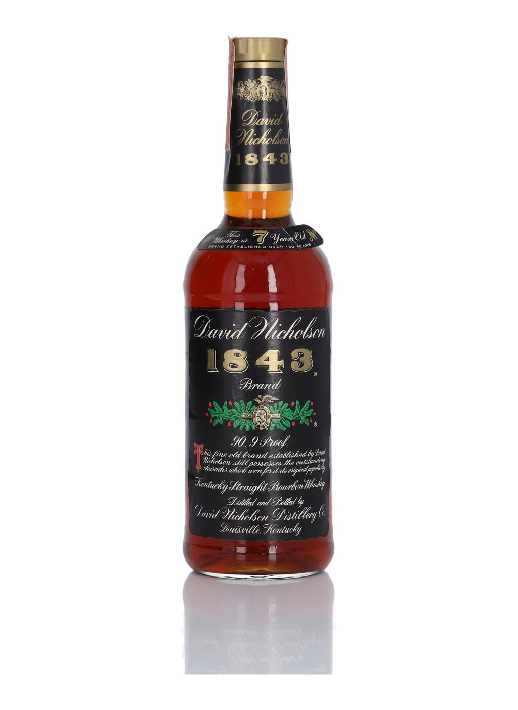 全萤幕检视 - 查看227David Nicholson 1843 7 Year Old 90.9 Proof NV (1 Bottle 75cl)的1