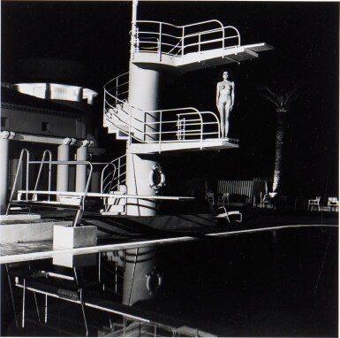 View full screen - View 1 of Lot 1033. Diving Tower, Old Beach Hotel, Monte Carlo.